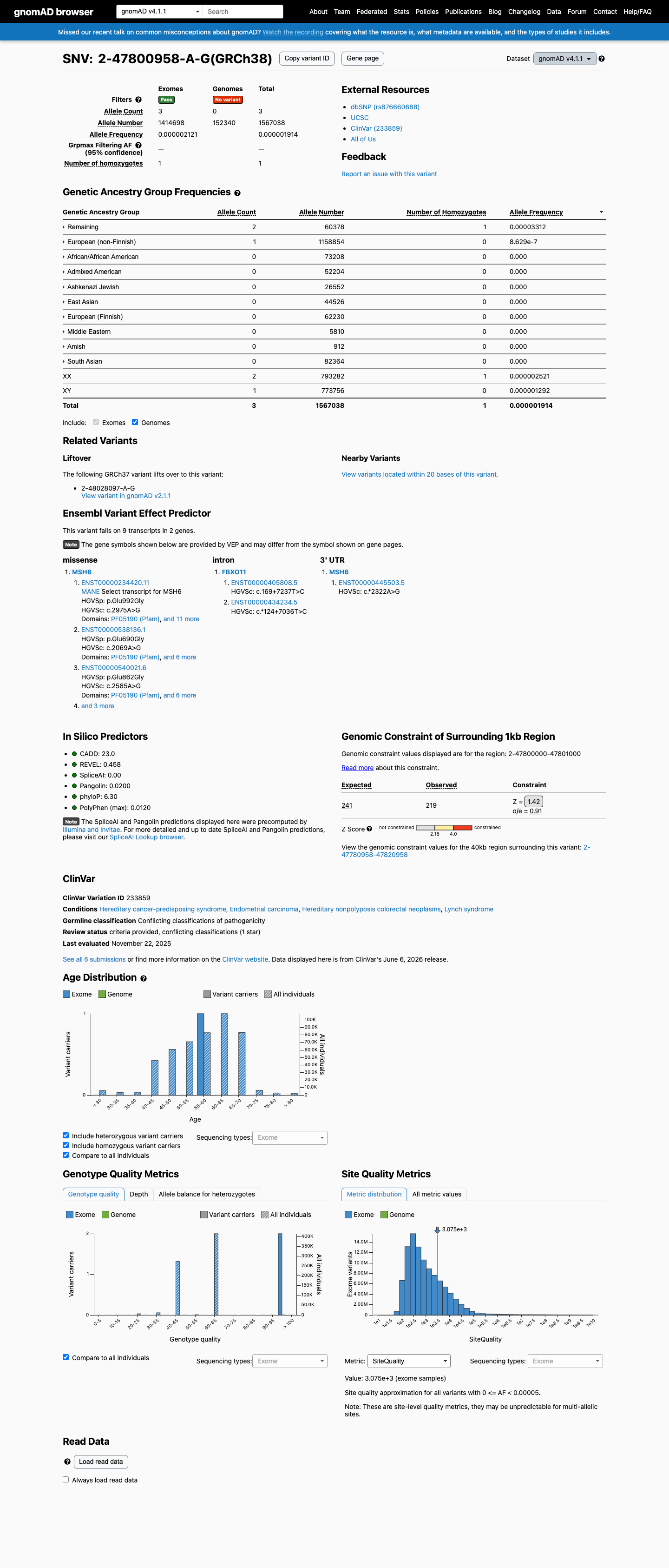 gnomAD v4.1 screenshot