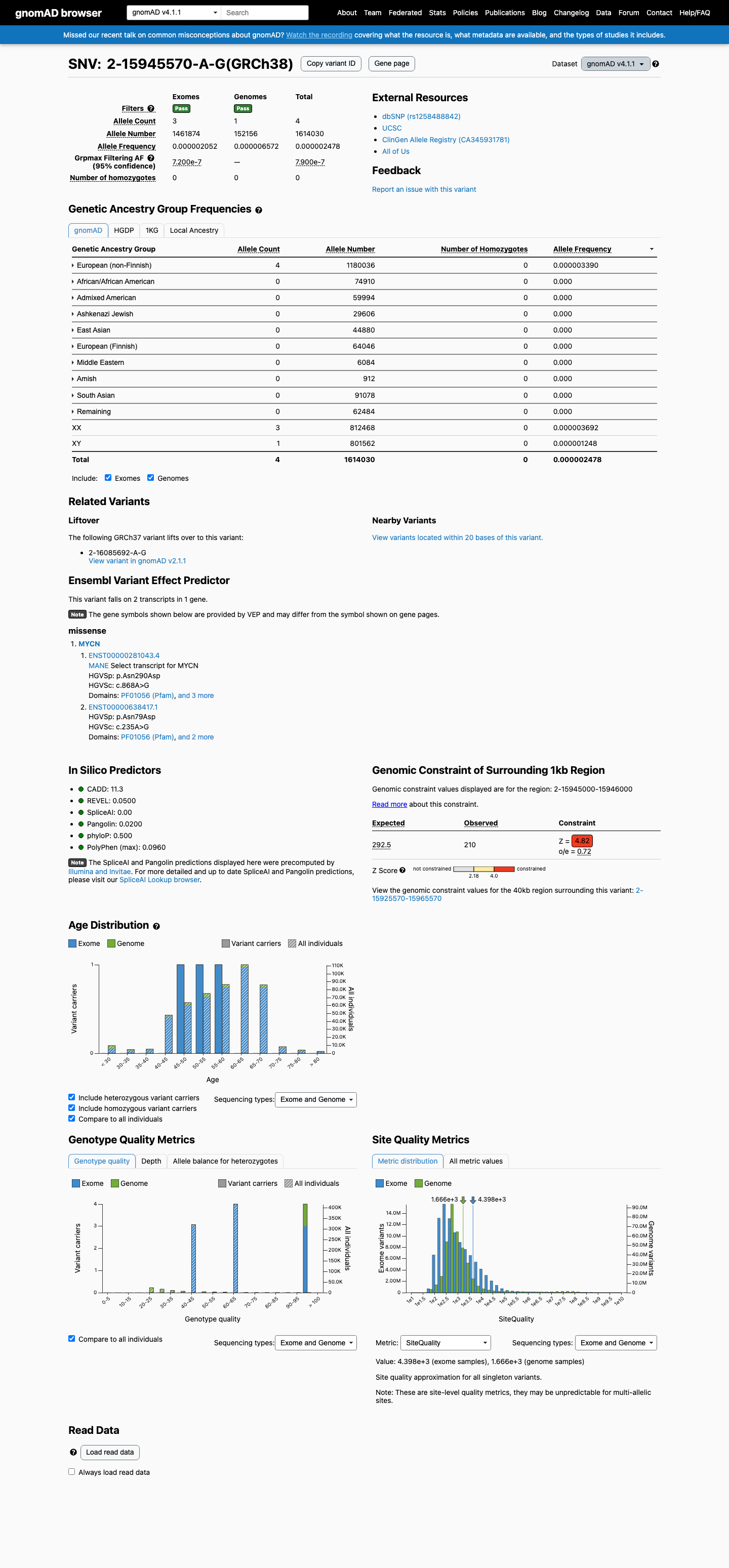 gnomAD v4.1 screenshot