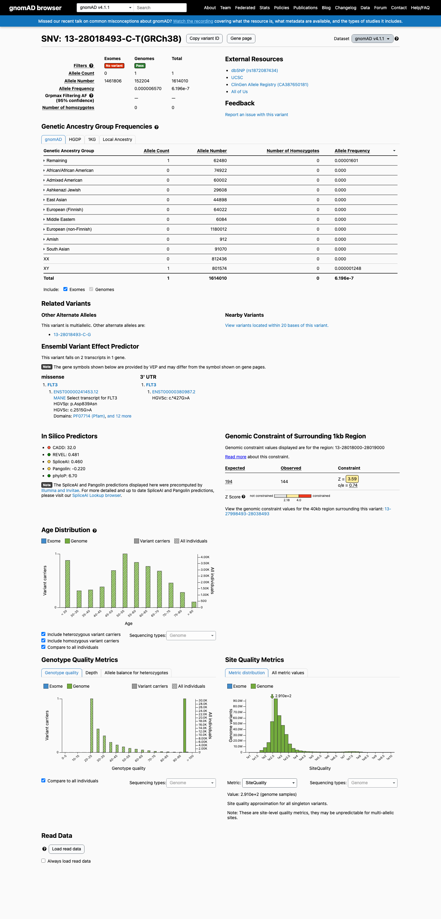 gnomAD v4.1 screenshot