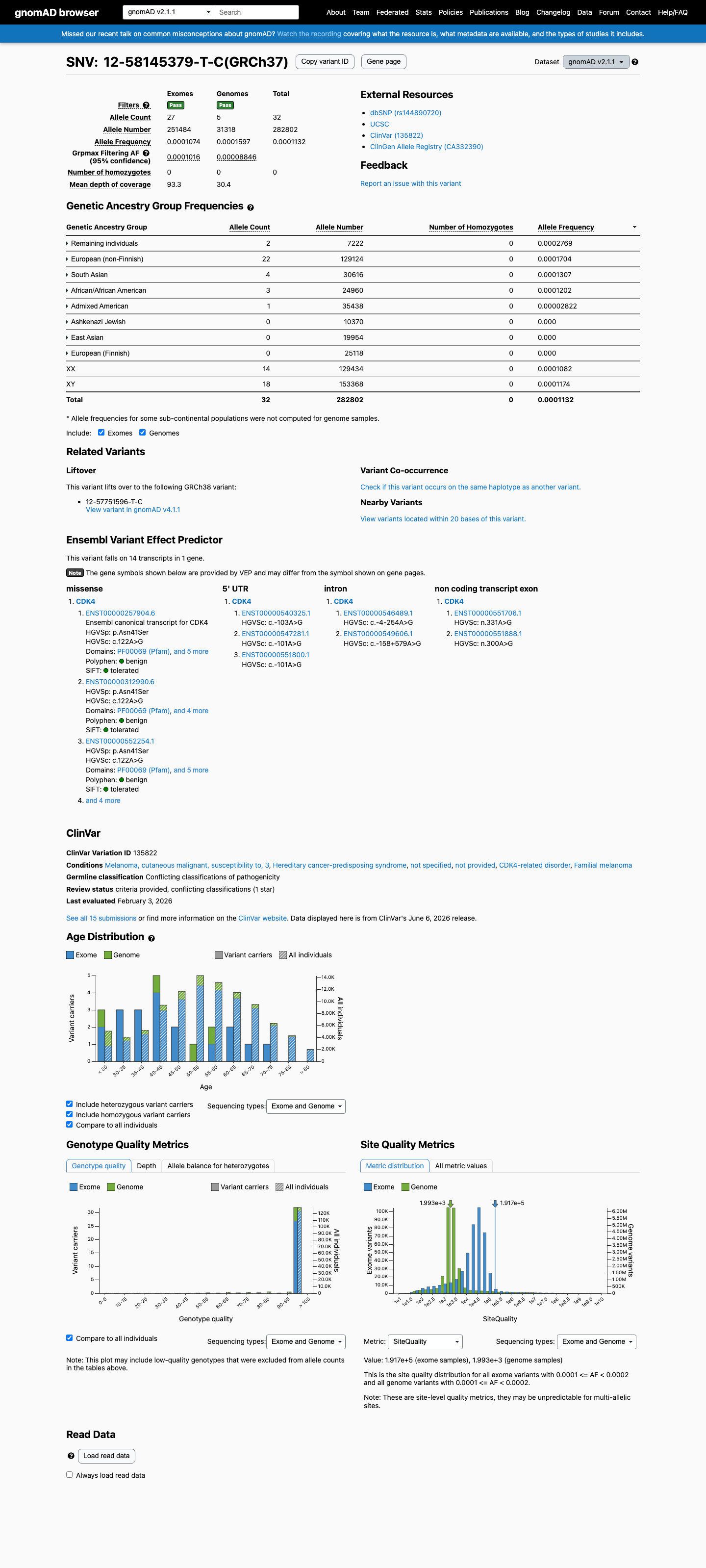 gnomAD v2.1 screenshot