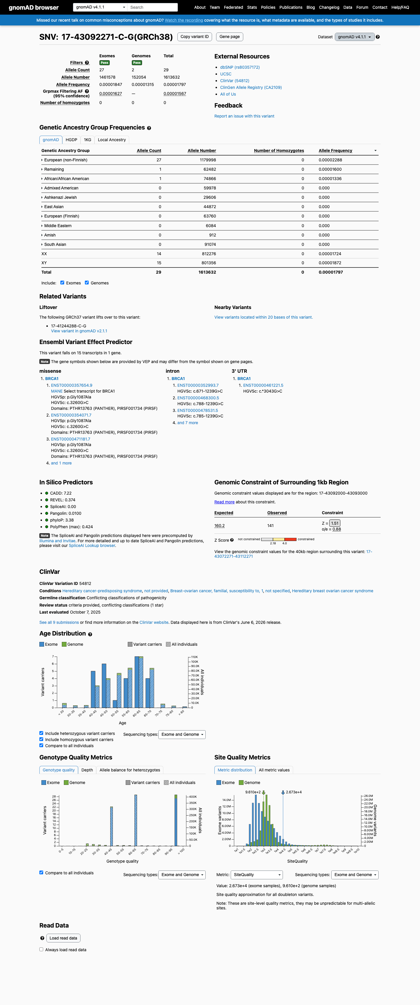 gnomAD v4.1 screenshot