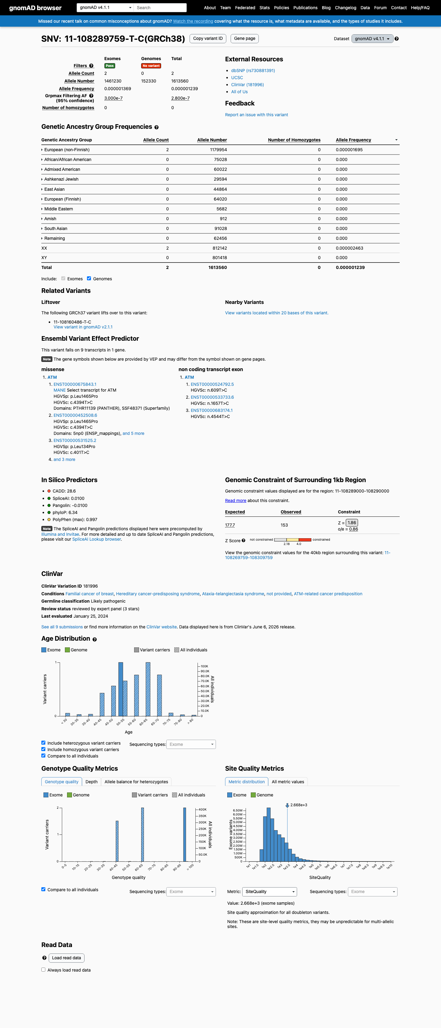 gnomAD v4.1 screenshot