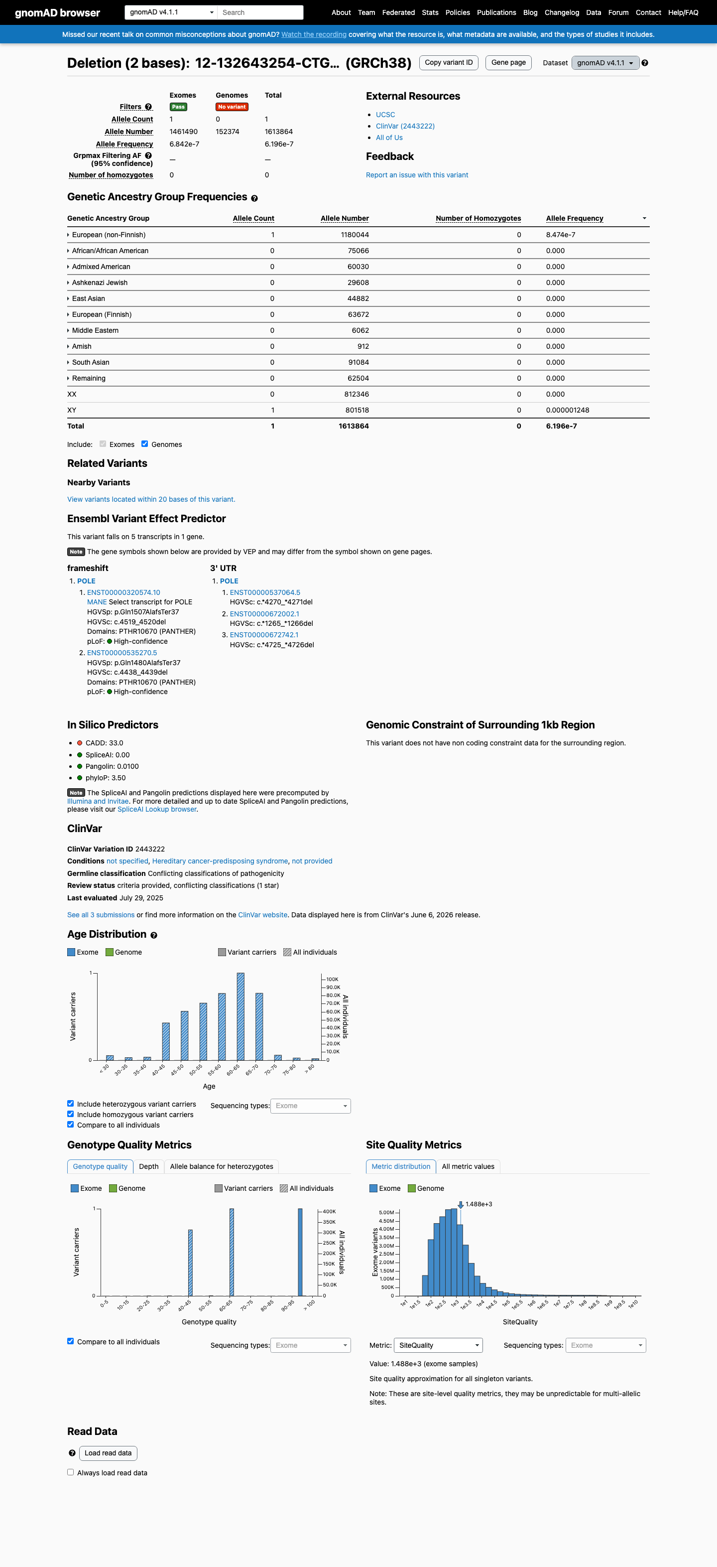 gnomAD v4.1 screenshot