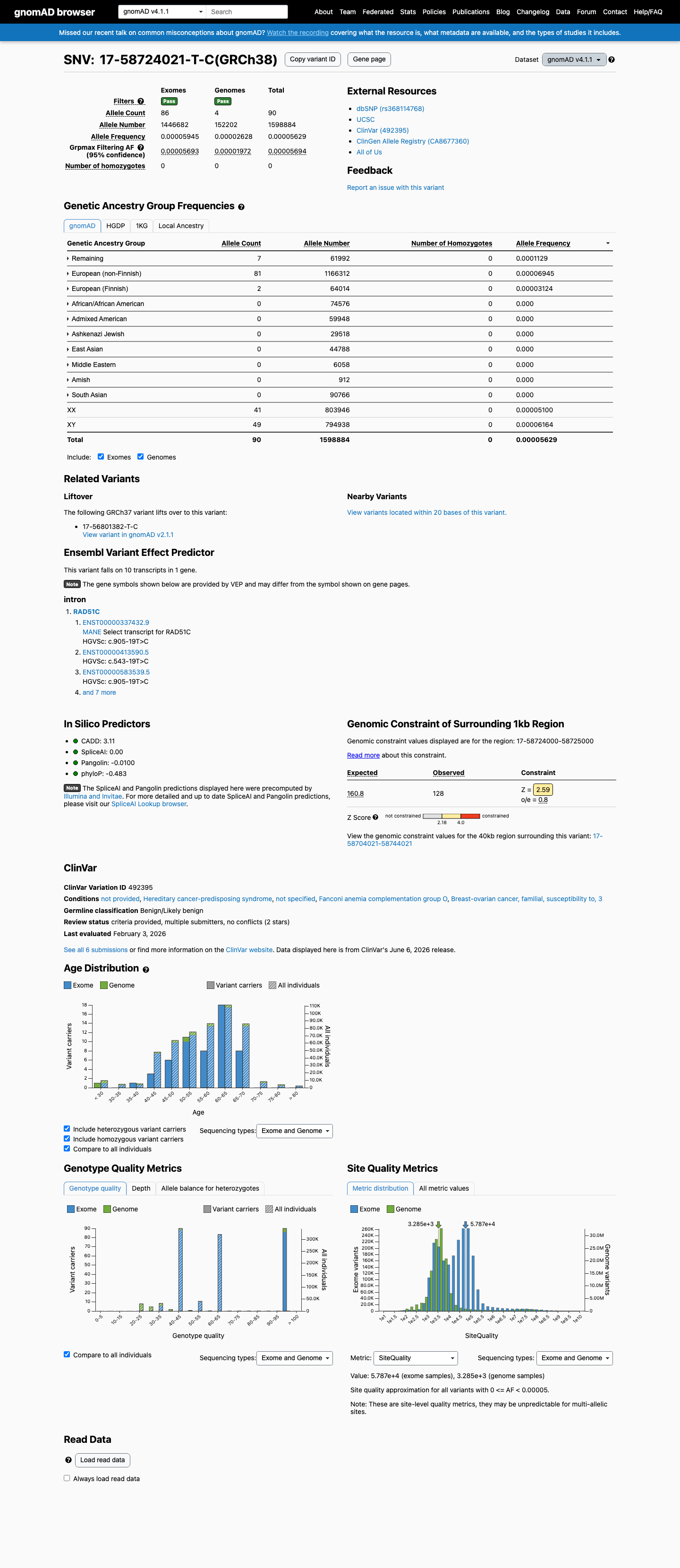 gnomAD v4.1 screenshot