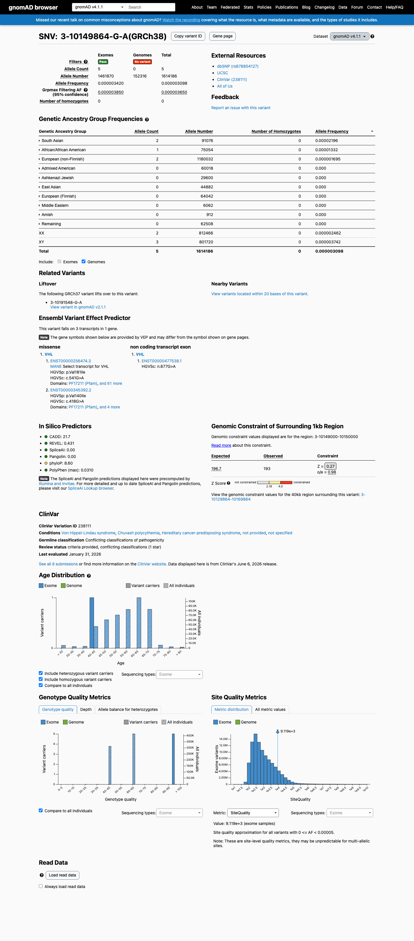 gnomAD v4.1 screenshot