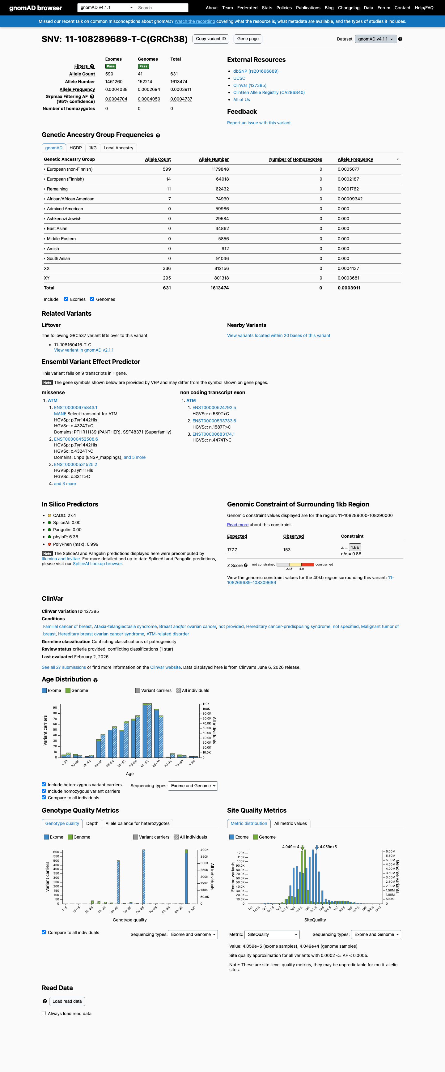 gnomAD v4.1 screenshot