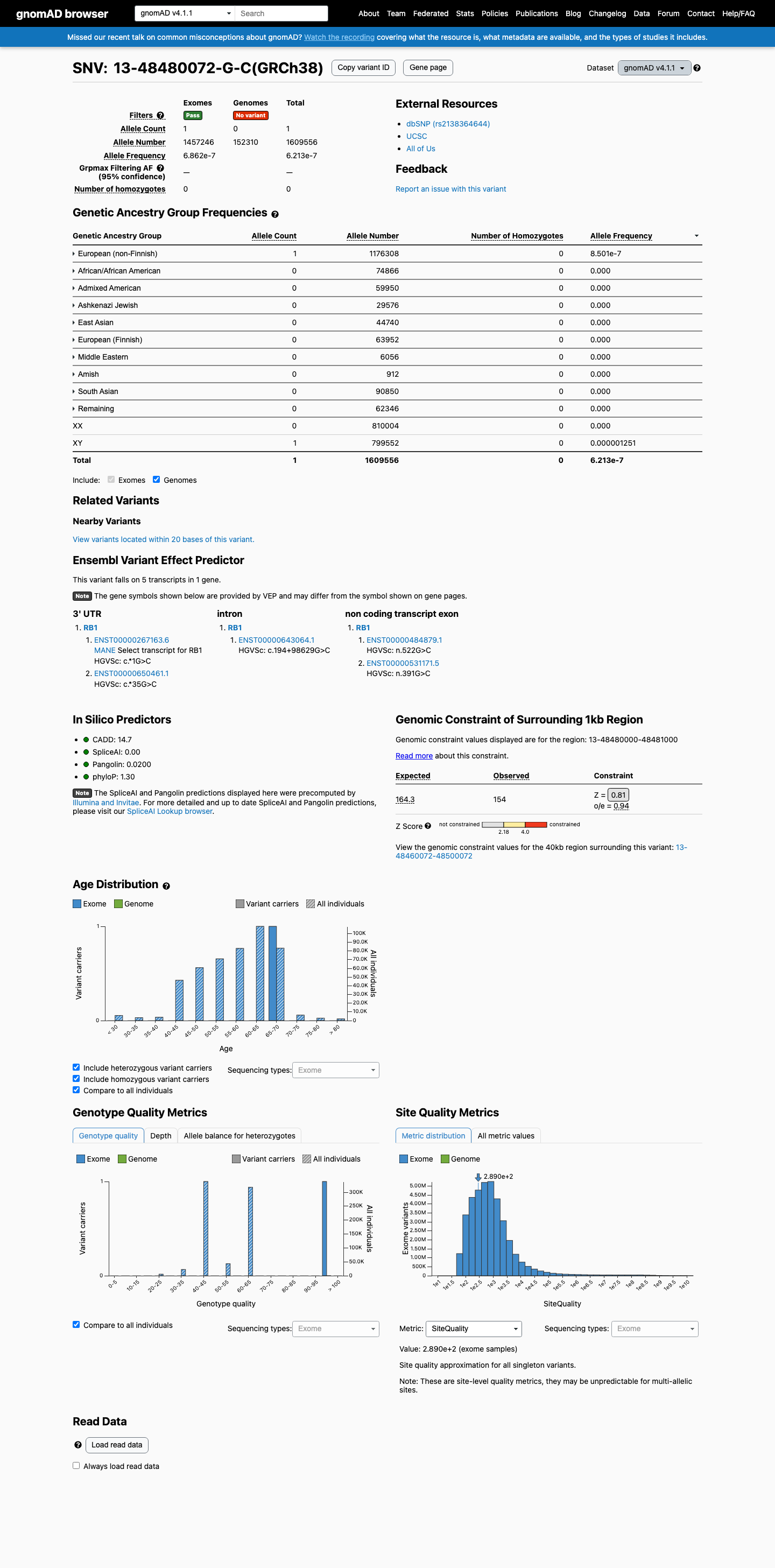 gnomAD v4.1 screenshot
