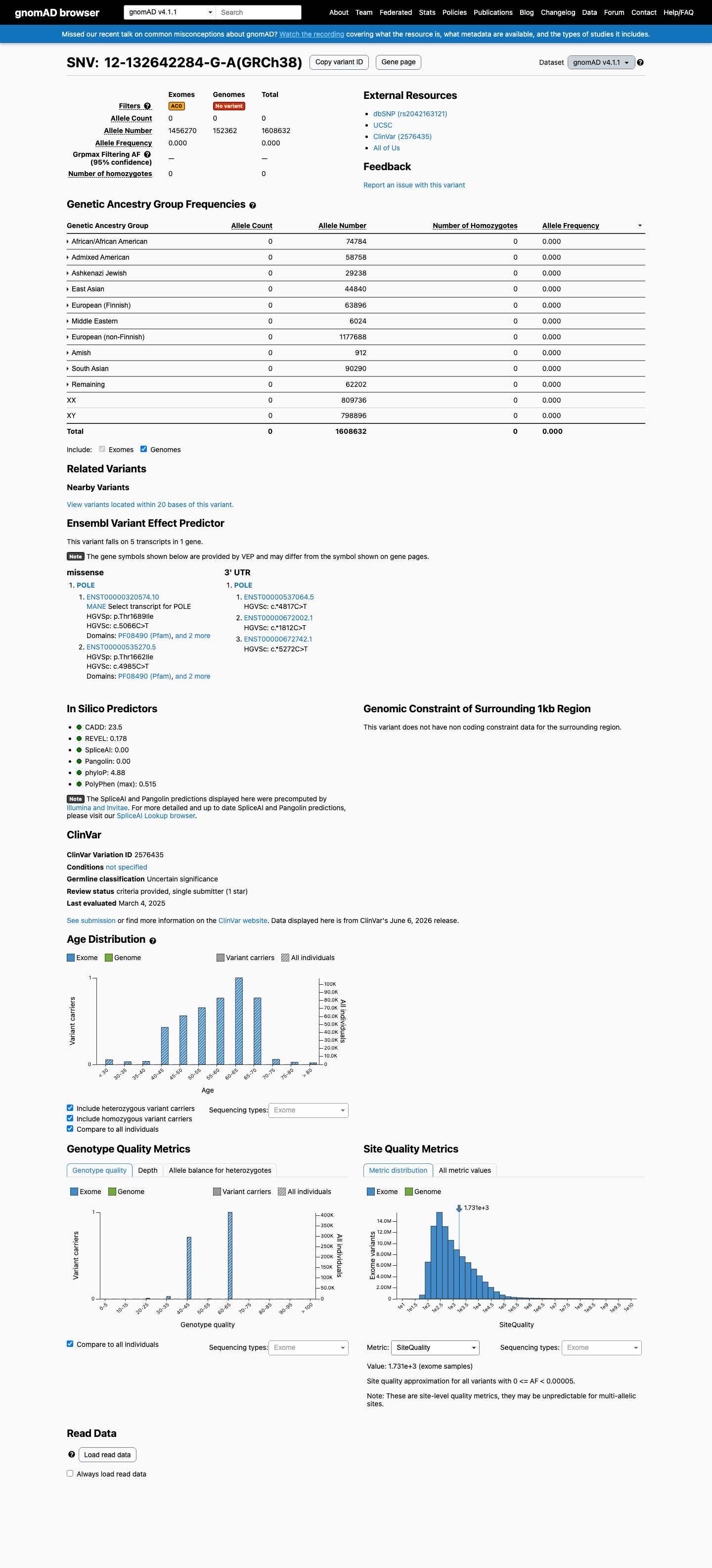 gnomAD v4.1 screenshot