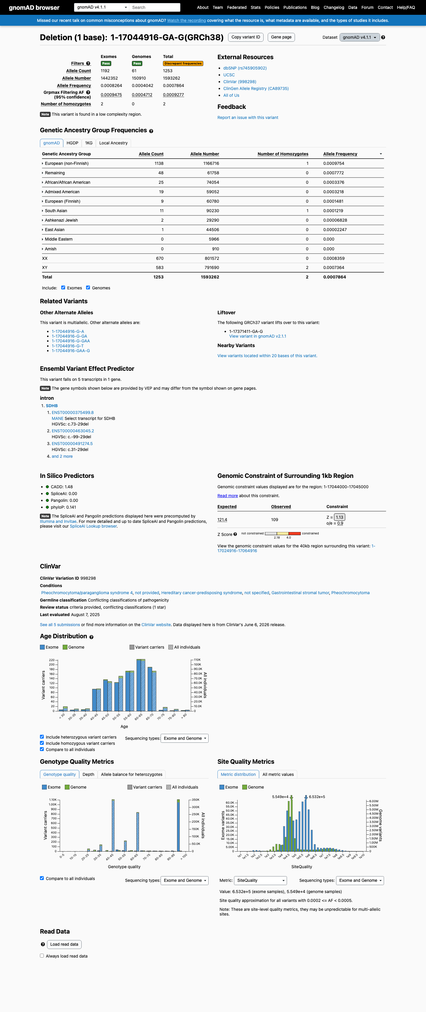 gnomAD v4.1 screenshot