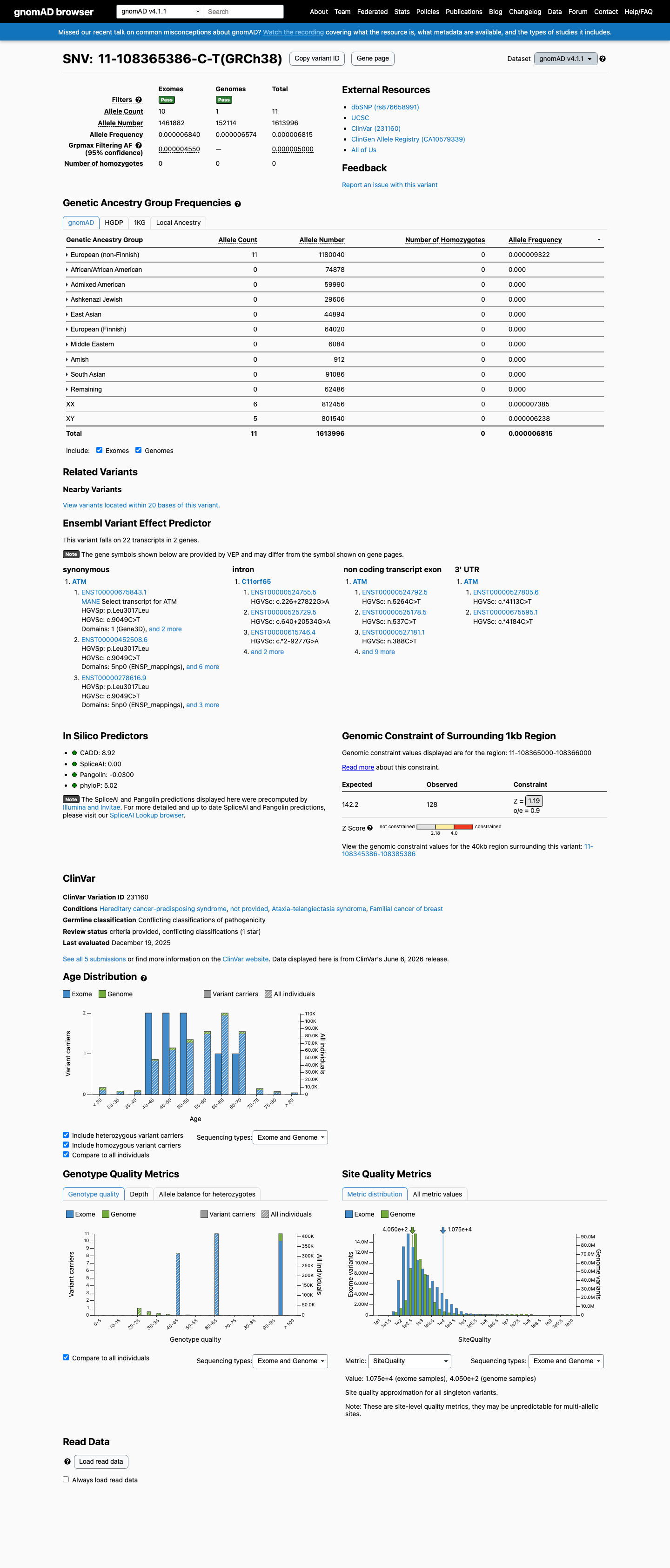 gnomAD v4.1 screenshot