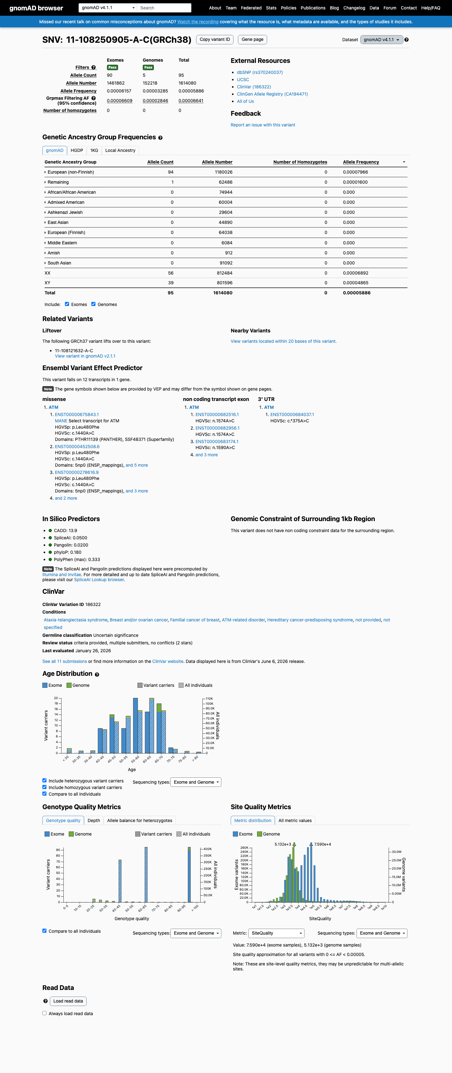 gnomAD v4.1 screenshot