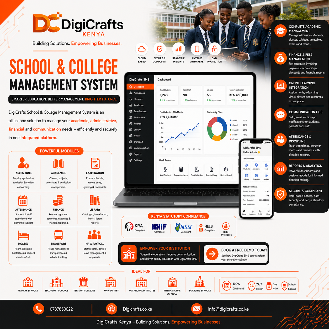 School & College Management System