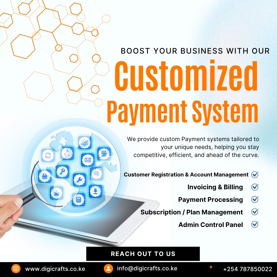 Busines Customized Payment System Development