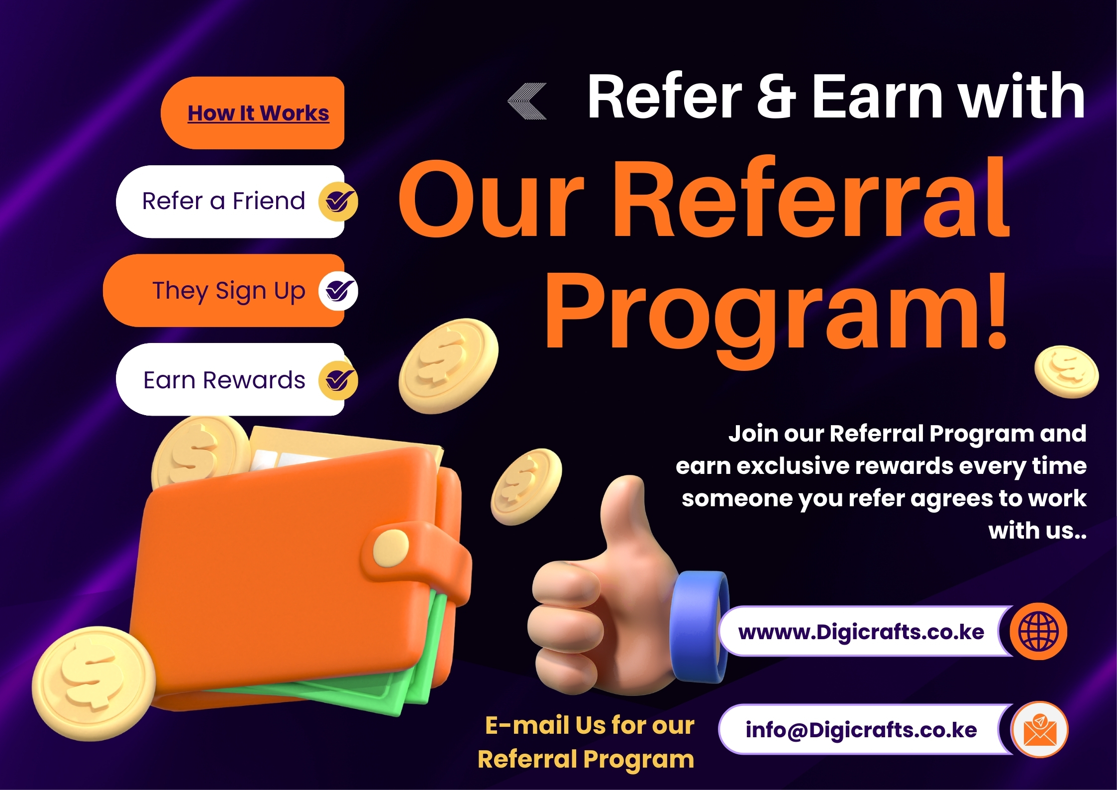 Refer & Earn with DigiCrafts Kenya: Turn Your Network into a Reliable Income Stream