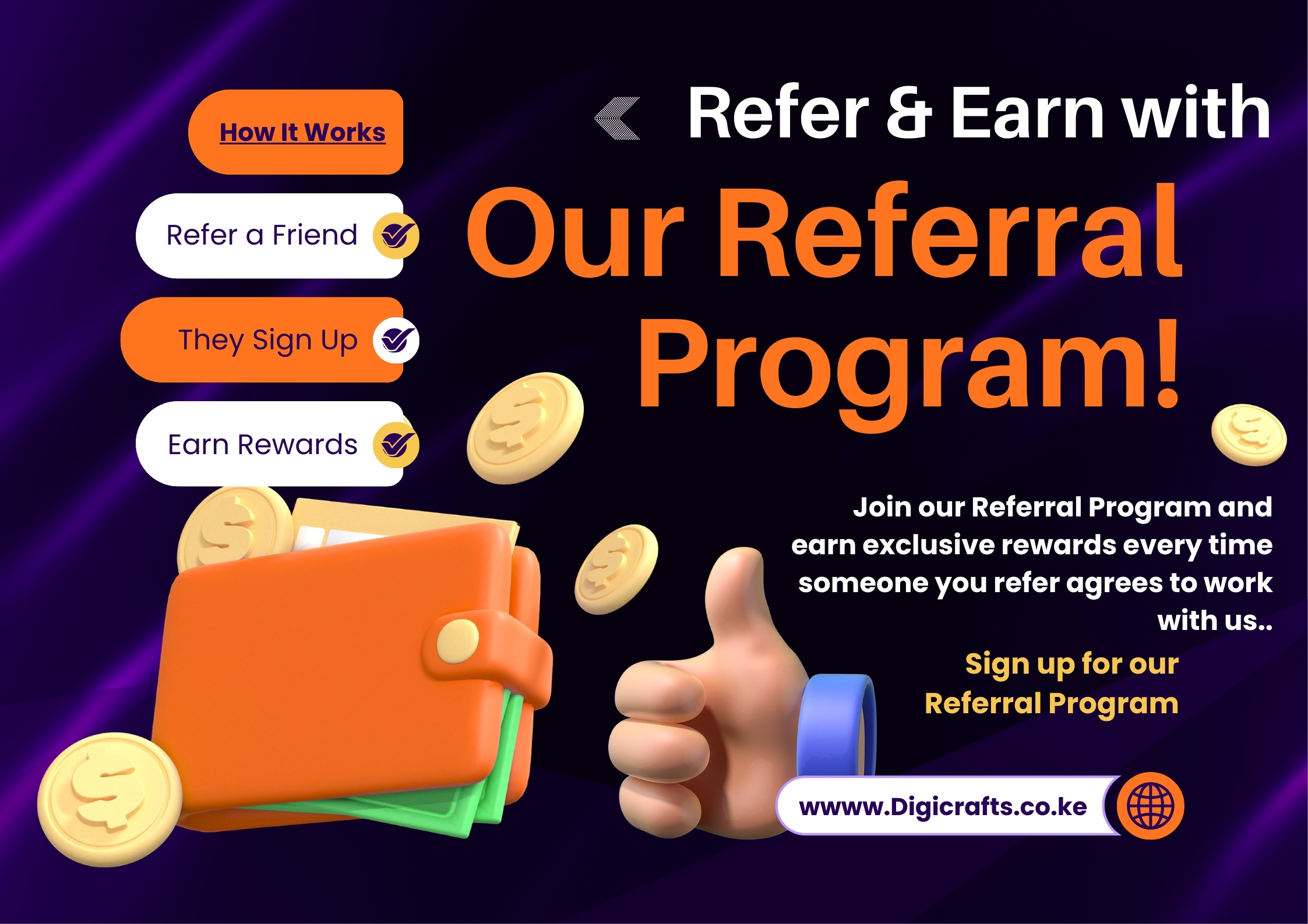 Our referral process is intentionally simple. There are no complicated forms, dashboards, or long onboarding processes. The goal is to make it easy for you to refer and easy for us to deliver value.