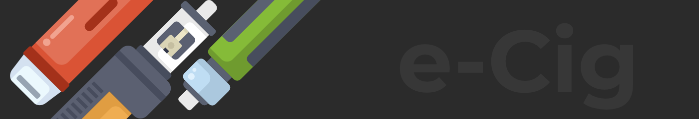 E-CIGARETTE banner