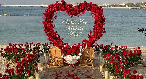 Blooming Love Proposal