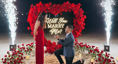Luxe Rooftop Proposal