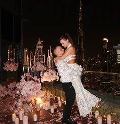 Skyline Romance Proposal in Dubai
