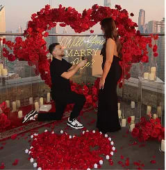 Skyline Romance Proposal in Dubai