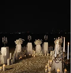 Sea of Serenity Proposal in Dubai