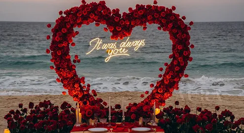 Luxe LA Rose Proposal