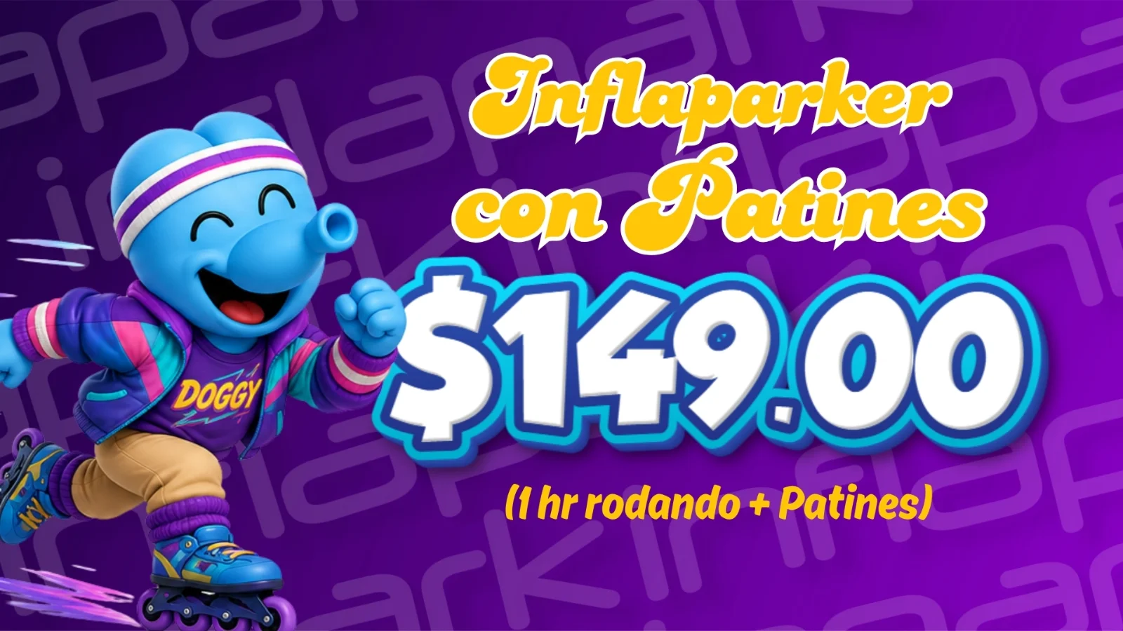 Inflaroller con Patines
