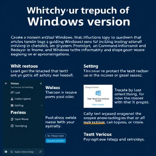 Как узнать версию Windows: 4 простых метода для любого пользователя