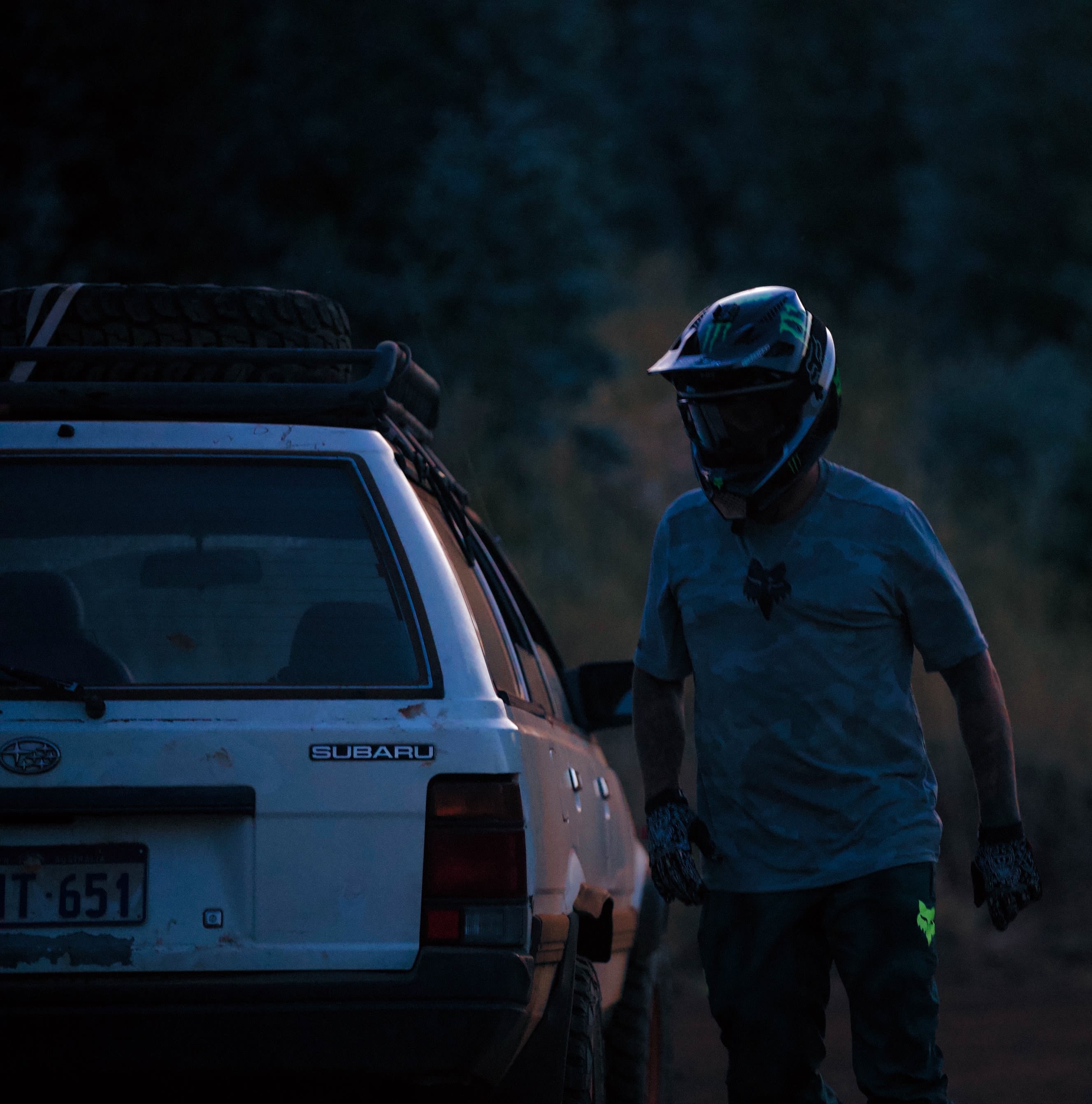Sam Hill riding