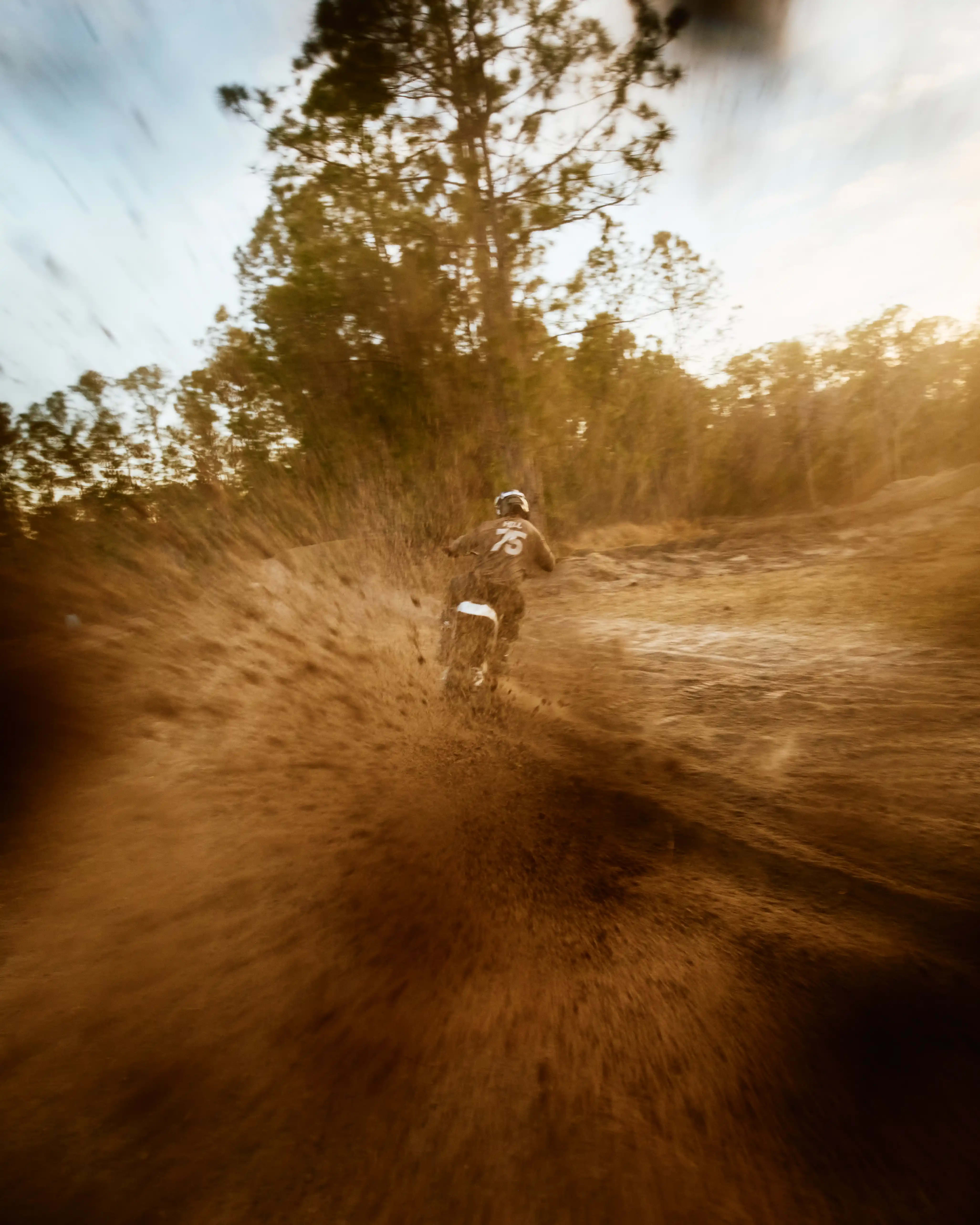 Josh Hill riding