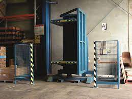 An adaptable pallet changer being cleaned in a demanding industrial application