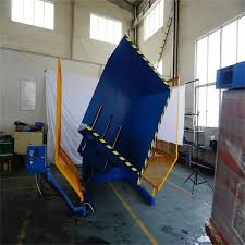 Industrial Pallet Inverter Equipment handling a load