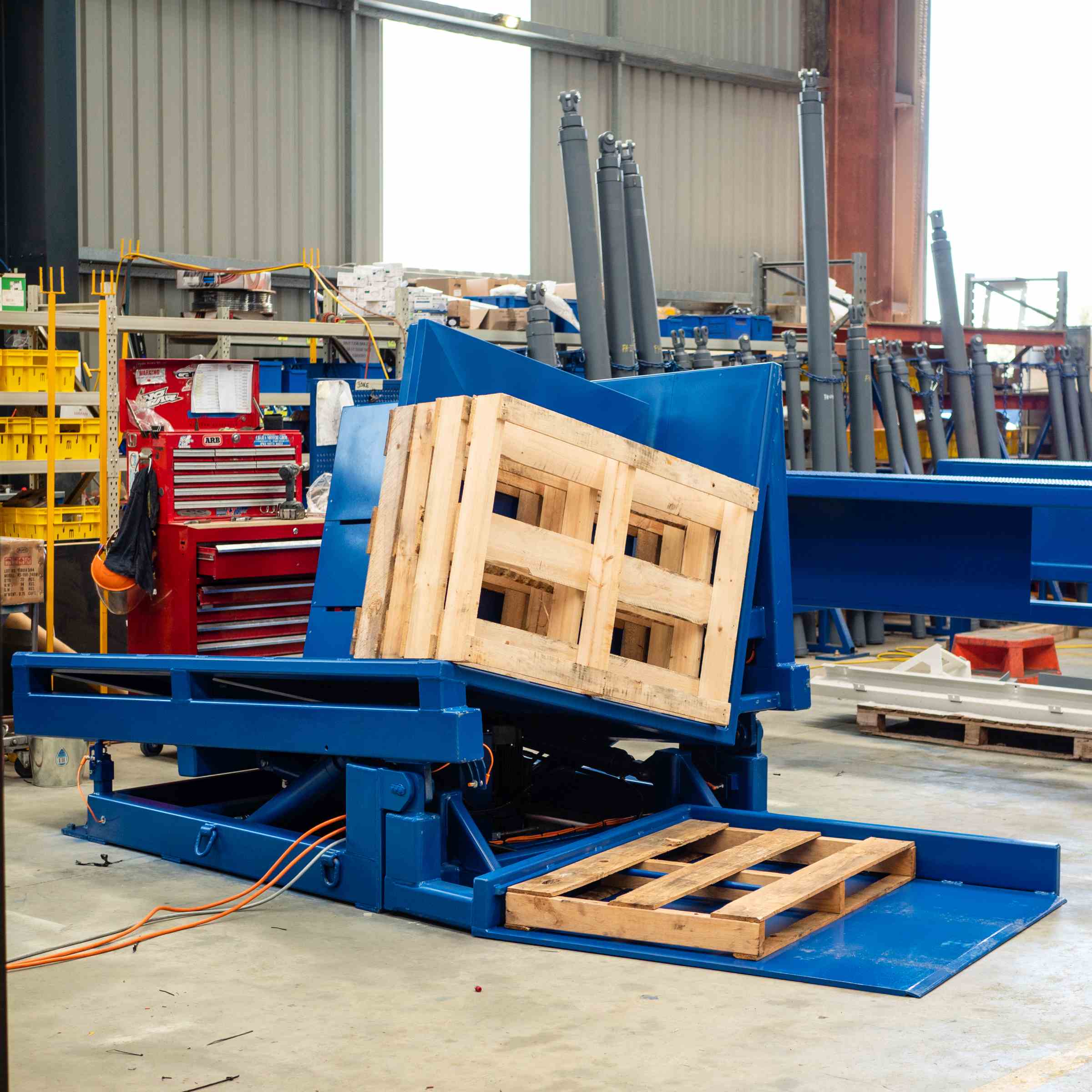 Is Your United Kingdom Factory Struggling with Brexit-ready pallet change compliance? Try a Pallet Changing Machine