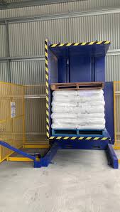 A pallet changer equipment showcasing its robust construction