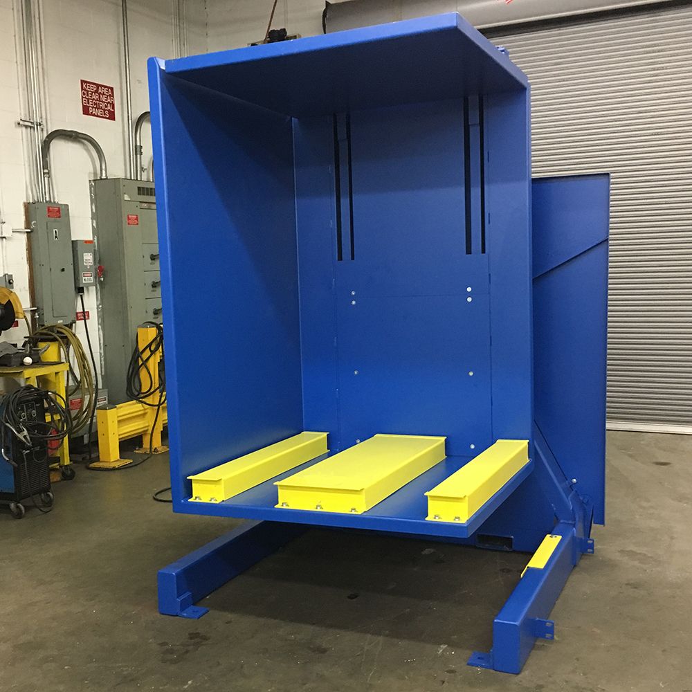 A pallet changer integrated into a warehouse system for improved inventory management.