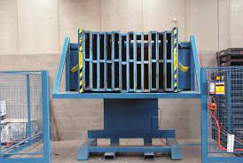 Maintenance check on a pallet changer to ensure efficiency