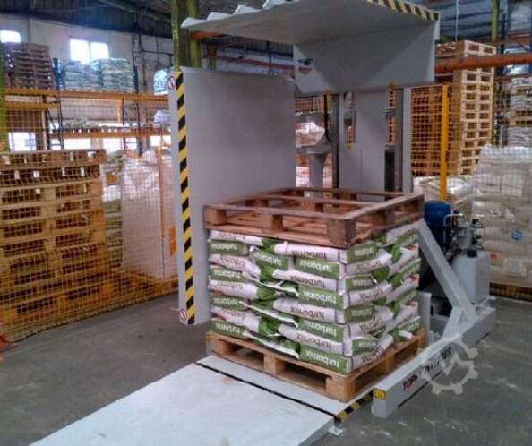 A pallet changer integrated into a sustainable manufacturing practice