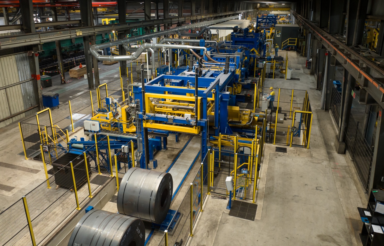 Coil Packing Machine Efficiency Layout