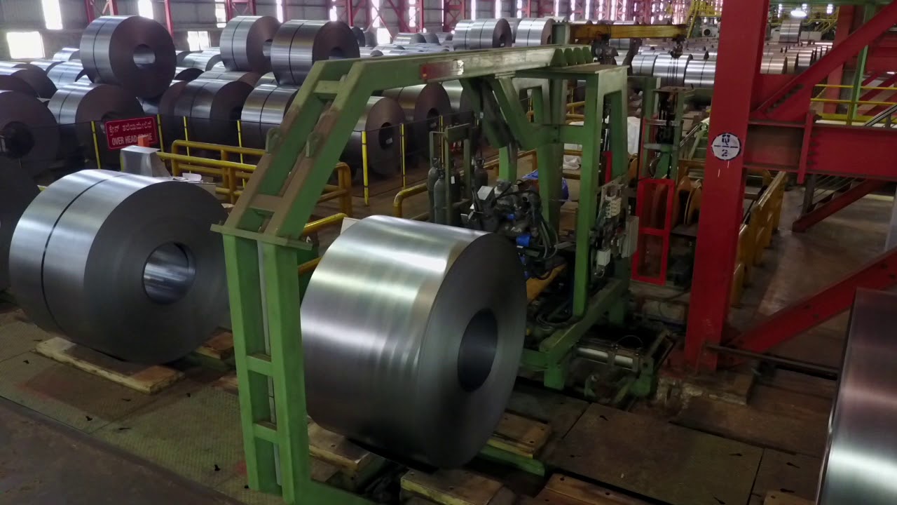 Space Saving Coil Packing Machine Layout