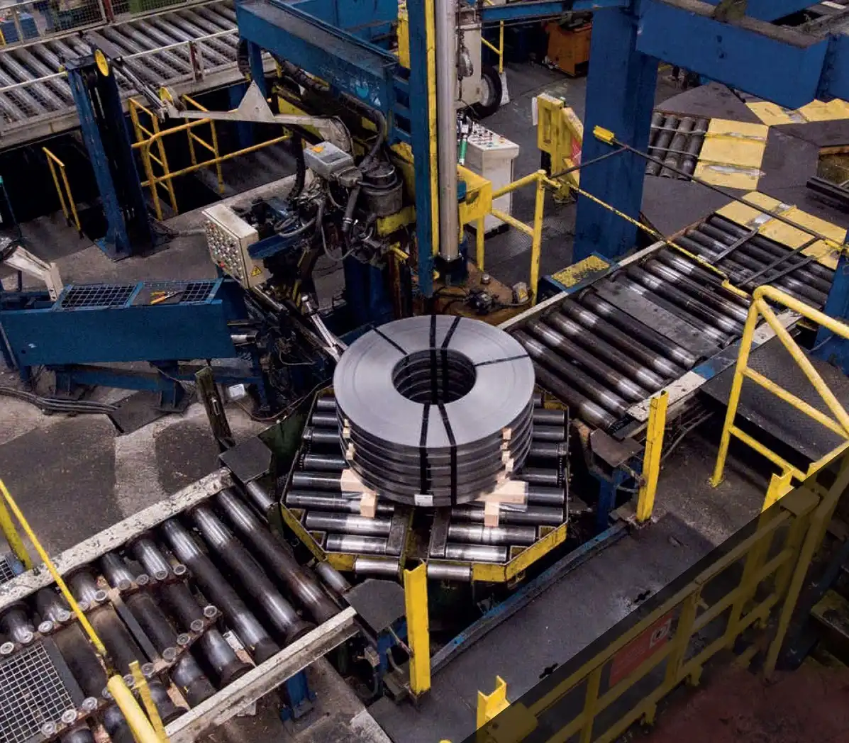 steel coils automation industrial solutions