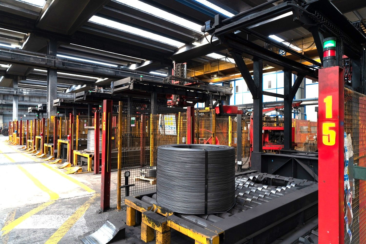 Coil Strapping Mechanism System