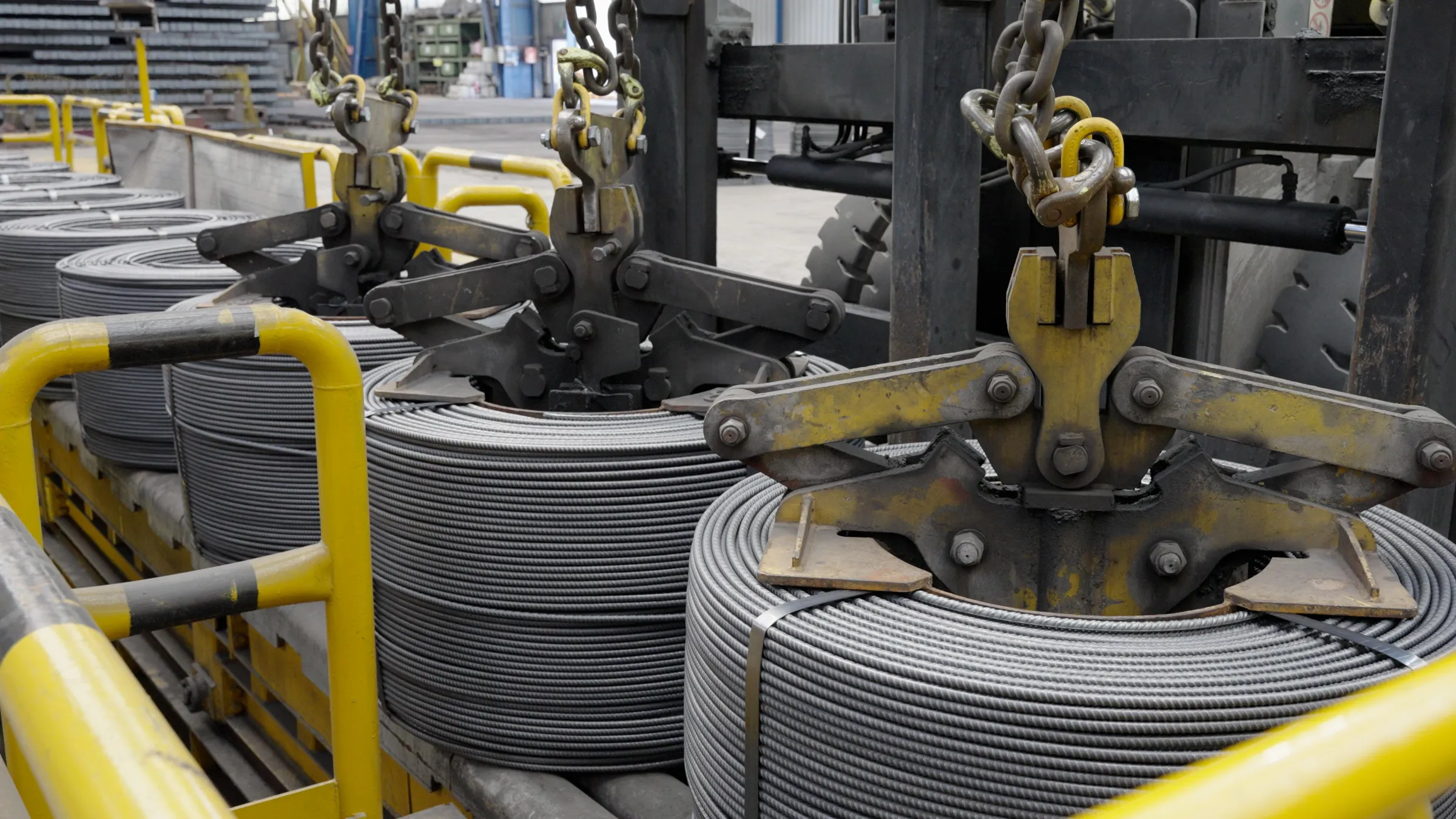 IoT sensors on coil strapping machines