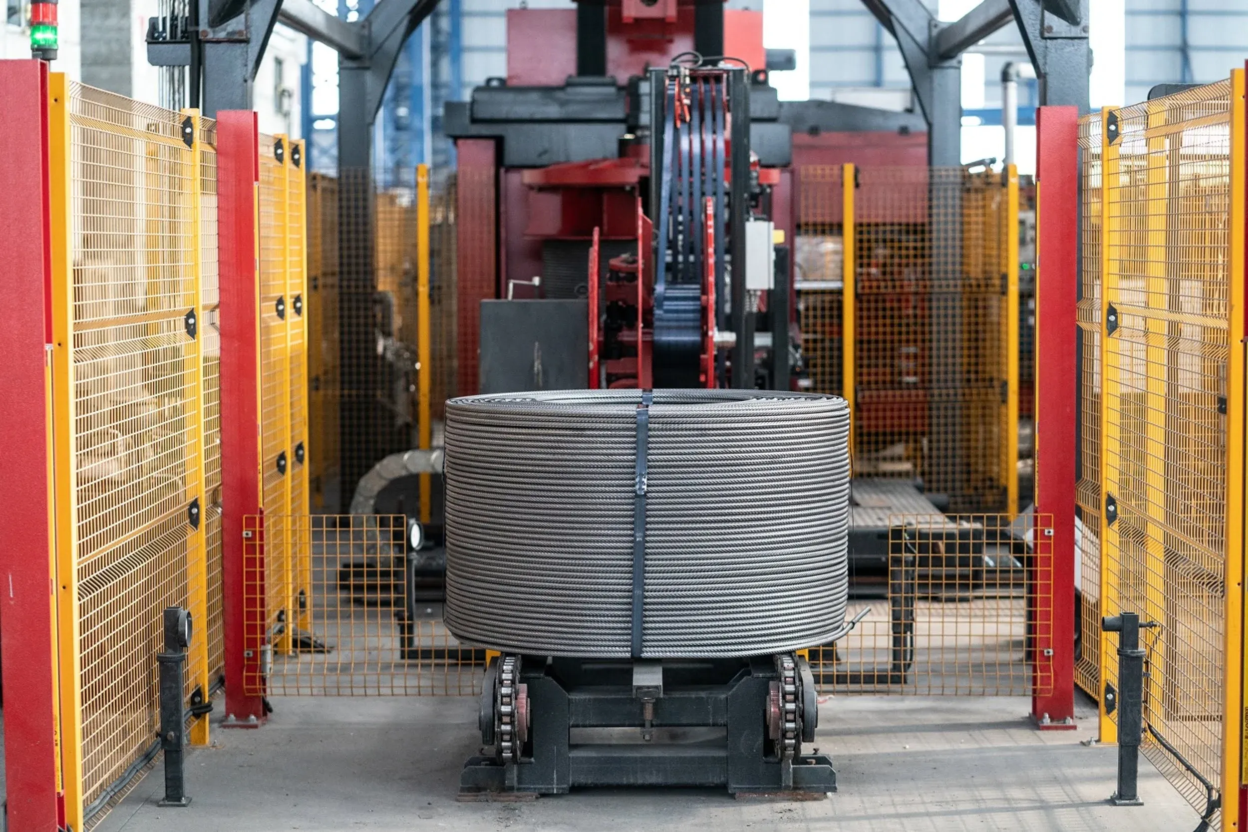 steel coil transport, lifting safety