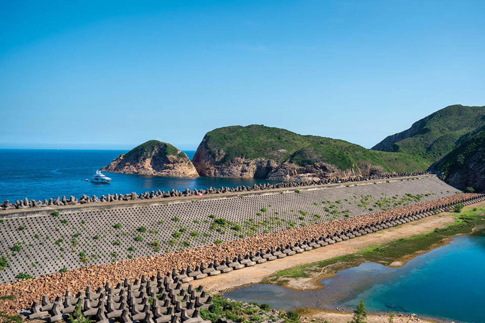 East Dam, High Island Reservoir