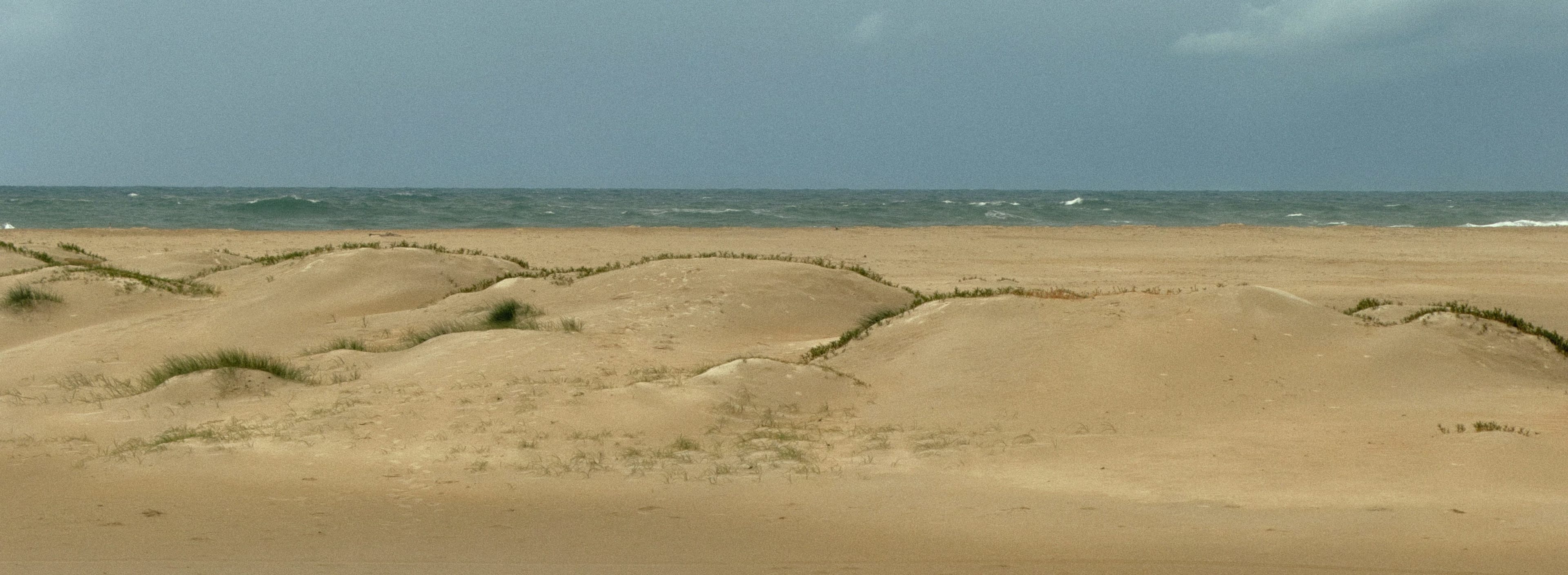 Dunes and Grey Sea