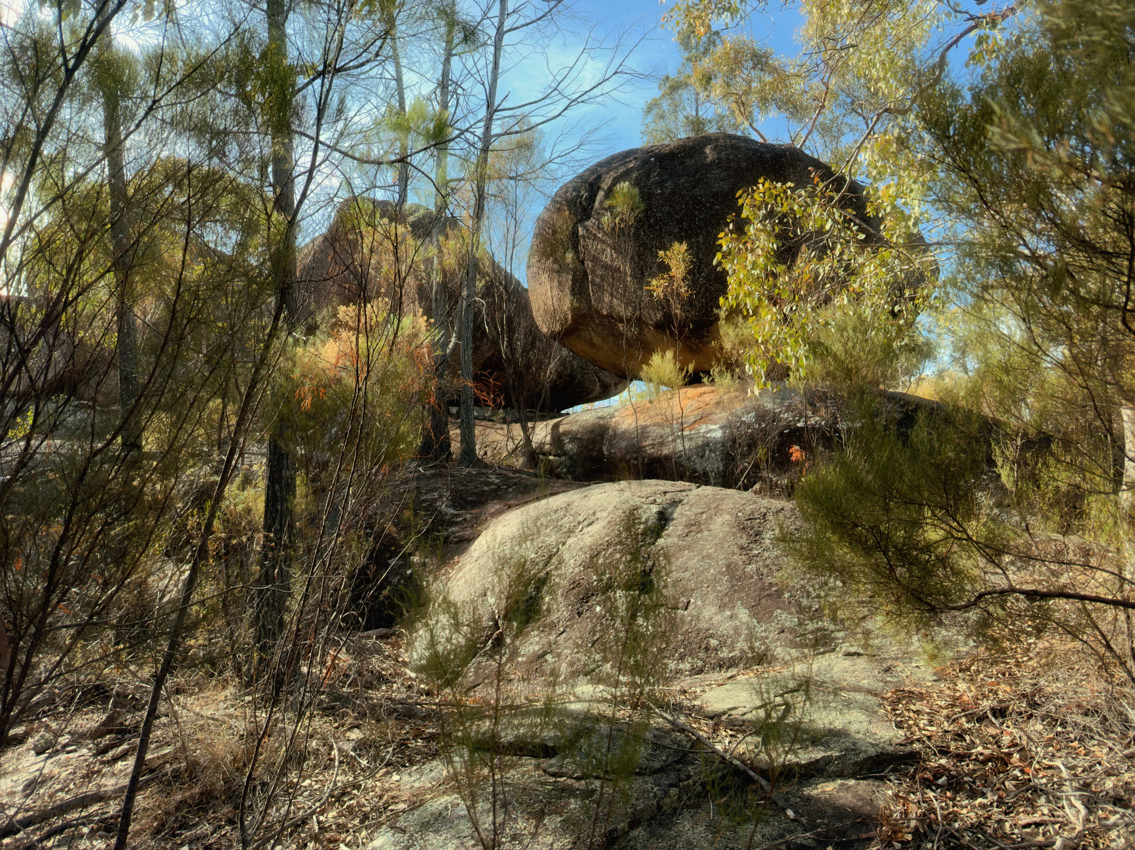 Granite Perch in Autumn