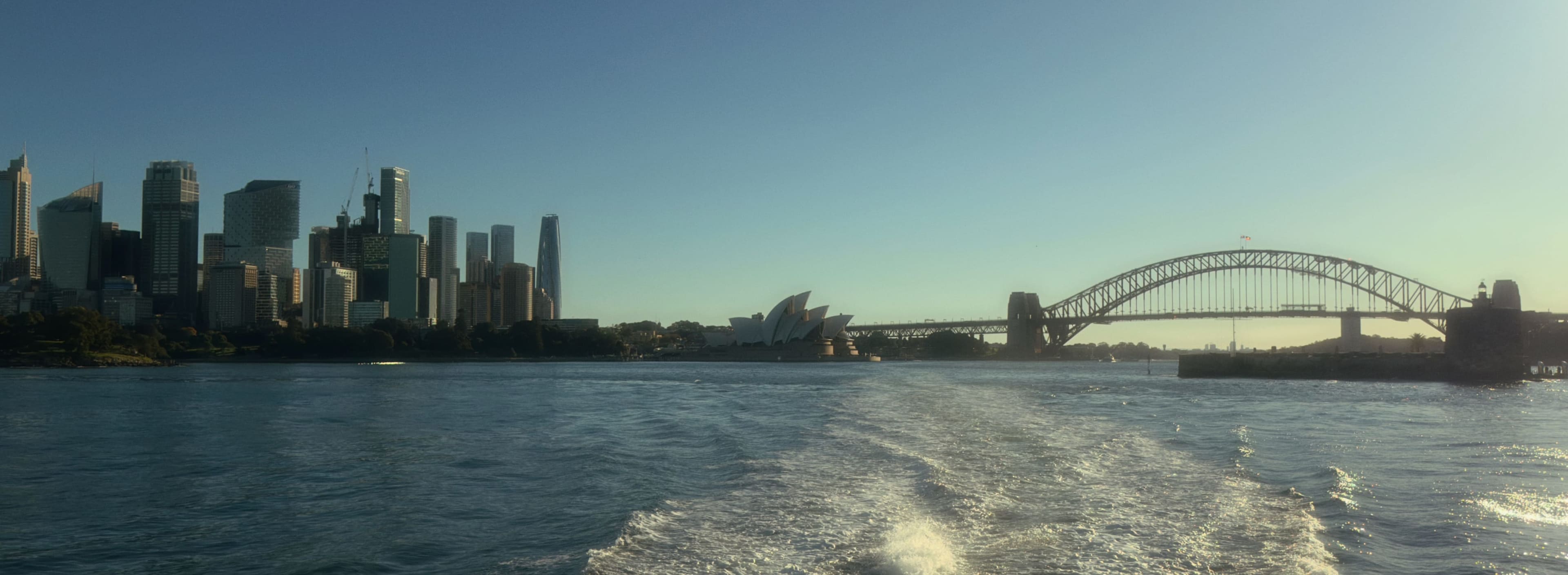Sydney's Golden Wake