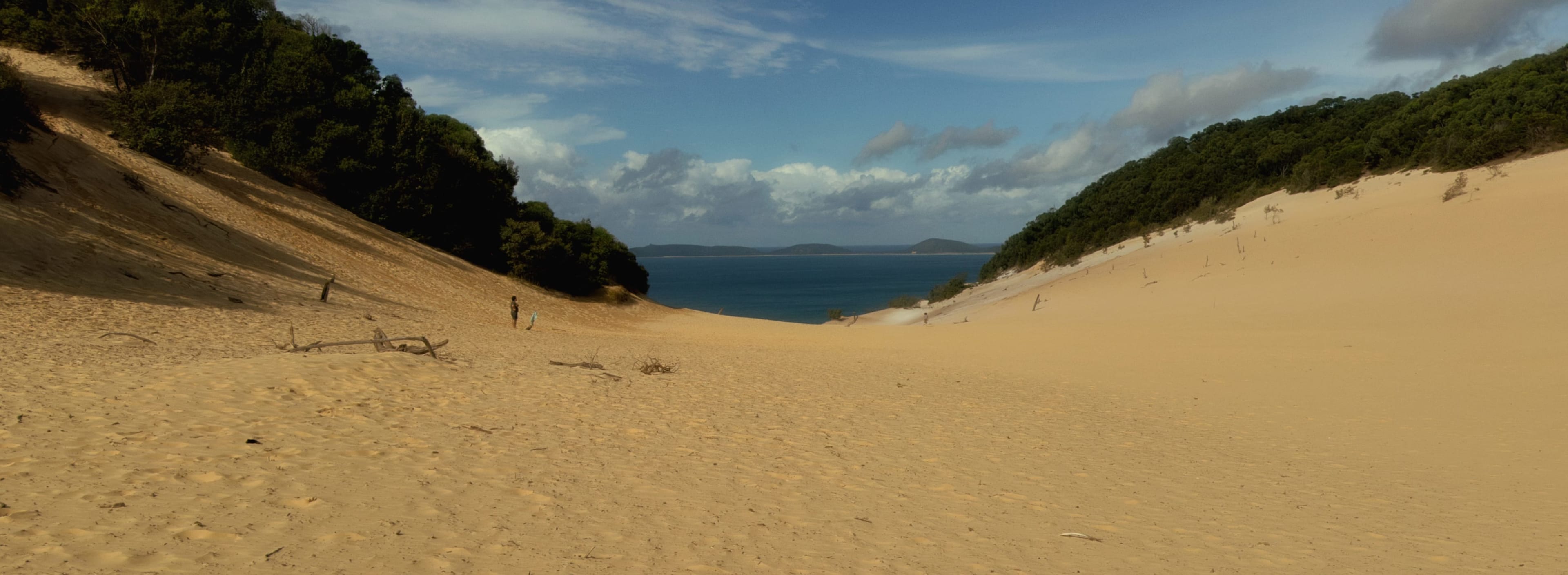 Dunes Meeting the Sea