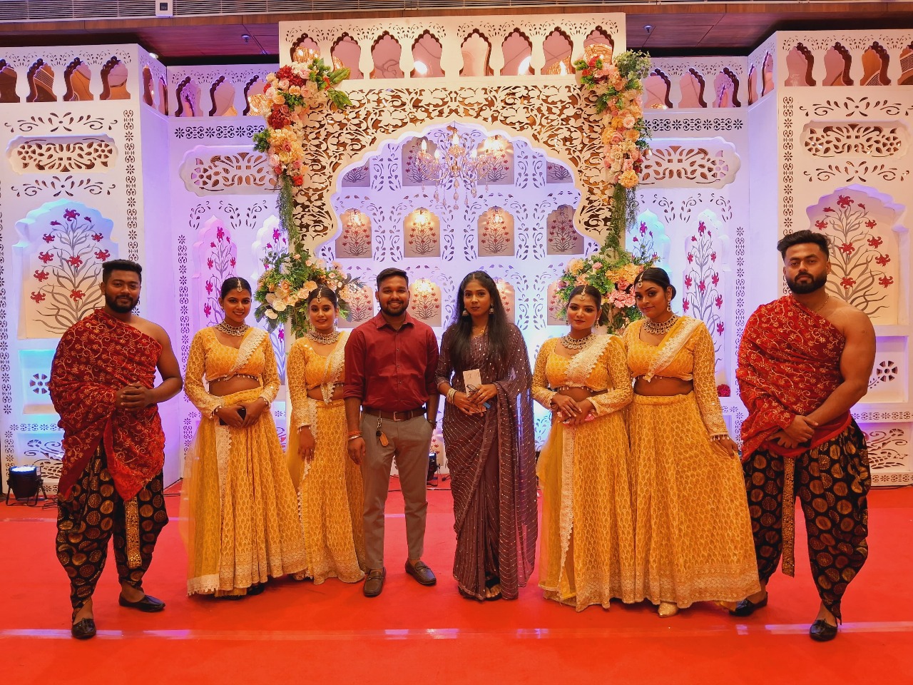 An elegant event setup