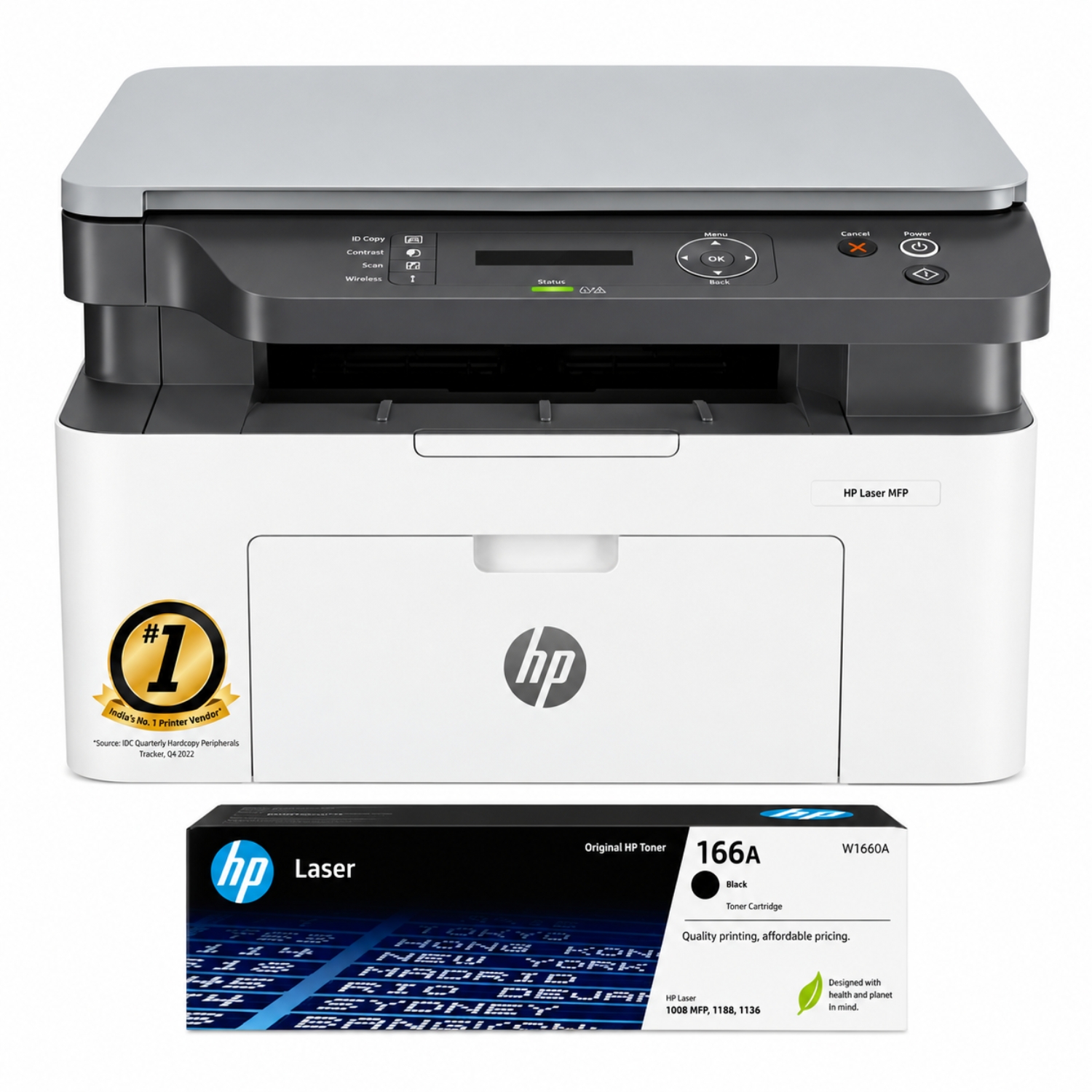 HP Laser Printer MFP 1188A A4 Multi Function